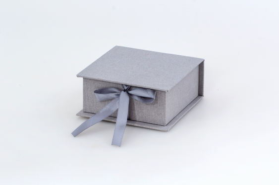 Кутия за снимки, 10x10 сиво, 12x12 cm