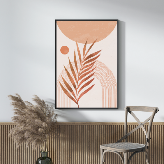 Плакат, Simple Collection - Теракота, 50x70