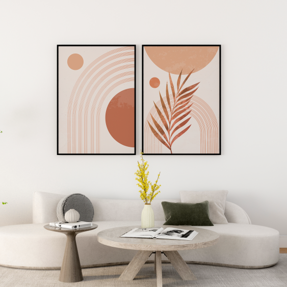 Плакат, Simple Collection - Теракота, 50x70