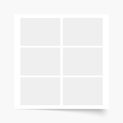 Плакат, Вашият плакат, 6 броя, 50x50