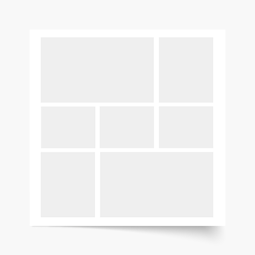Плакат, Вашият плакат, 7 части, 80x80