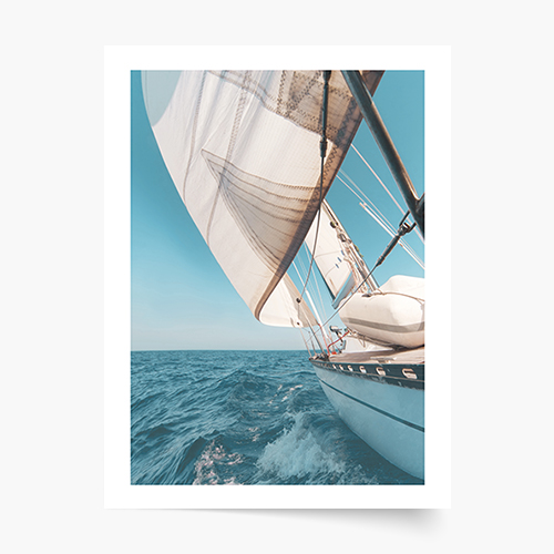 Плакат, Лодка, 50x70