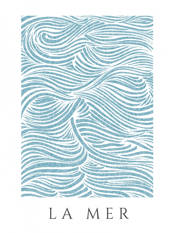 Плакат, Морето, 21x30