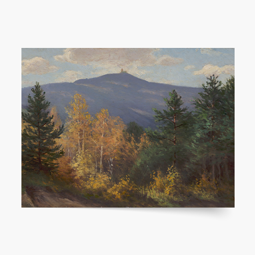 Плакат, У. Герсън „Планински пейзаж“, 70x50