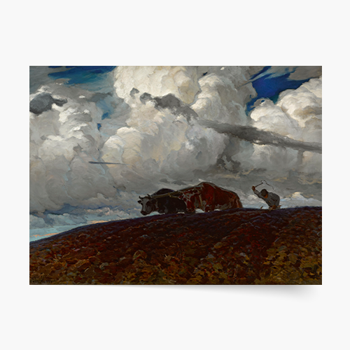 Плакат, Ф. Рущиц „Земя“, 70x50