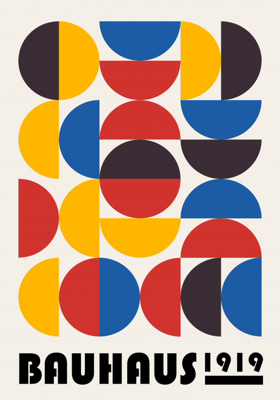 Плакат, Баухаус IV, 50x70