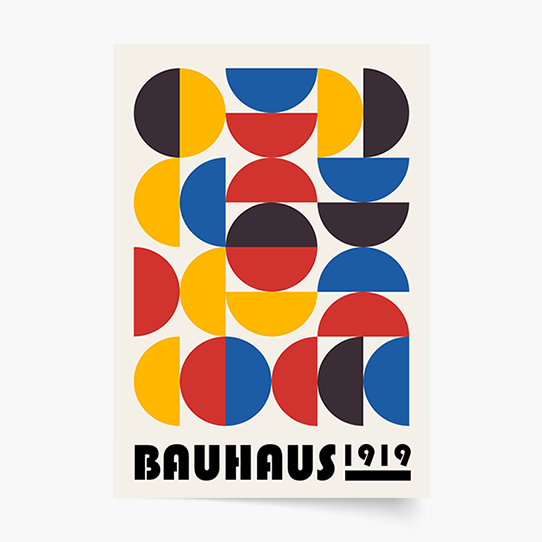 Плакат, Баухаус IV, 50x70
