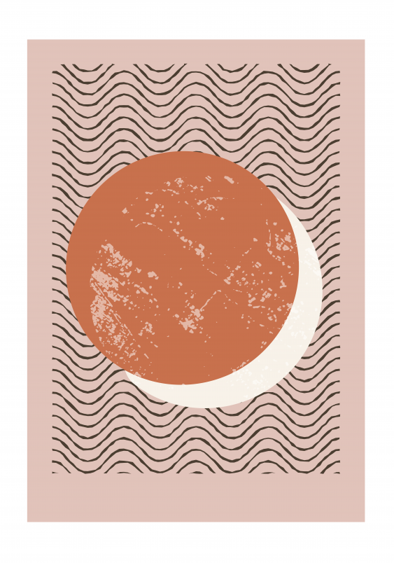 Плакат, Абстракция 1, 21x30