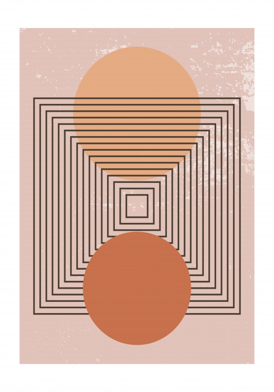 Плакат, Абстракция 3, 21x30