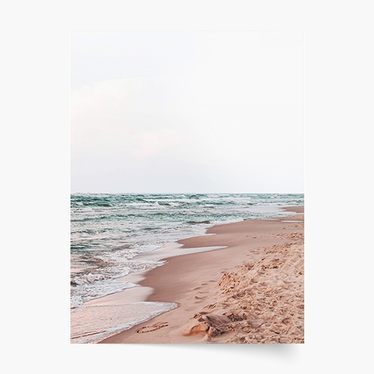 Плакат, Море: Плаж 4, 30x40