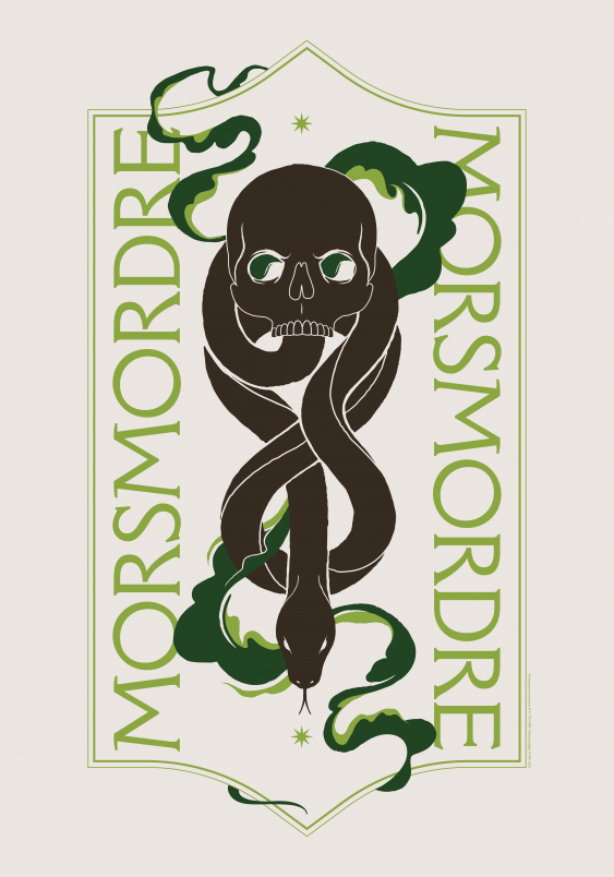 Плакат, Хари Потър: Морсмордре, 30x40