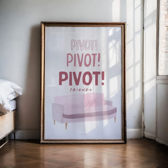 Плакат, Приятели: Pivot, 21x30