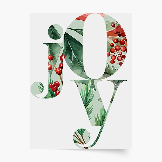 Плакат, Коледа: Радост 2, 50x70