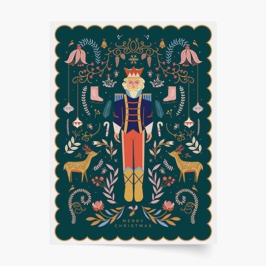 Плакат, Коледа: Зелено лешникотрошачката, 50x70