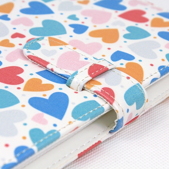 Фотоалбум Instax Mini, Сърца - 108 снимки, 12x19 cm