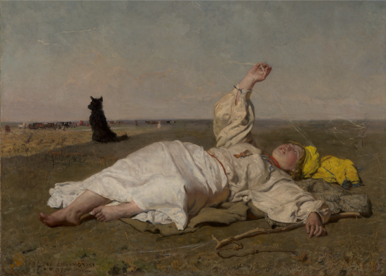 Плакат, Юзеф Хелмонски "Индийско лято", 40x30
