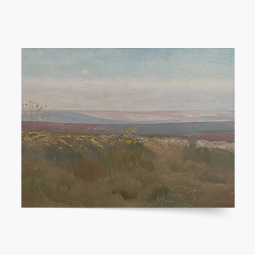 Плакат, Юзеф Хелмонски "Пейзаж от Подолия", 40x30