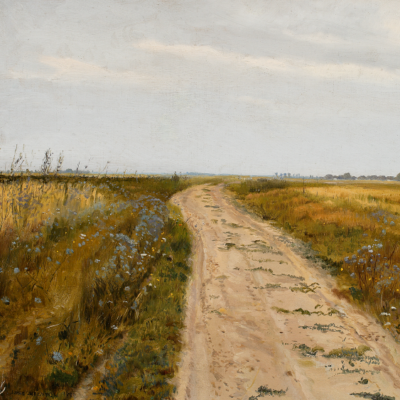 Плакат, Юзеф Хелмонски "Черен път", 30x30