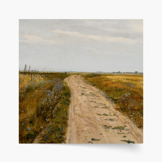 Плакат, Юзеф Хелмонски "Черен път", 30x30