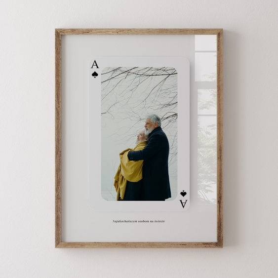 Плакат, Баба и дядо - картичка, 21x30