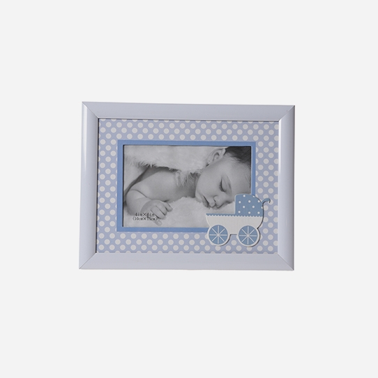 Паспарту Бяло и синьо паспарту, 10x15 cm