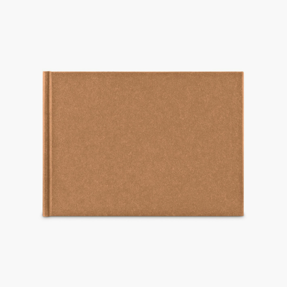 Албум за залепени снимки КНИГА НАБРАЧКАНА 36 страници КАФЯВА, 24x17 cm