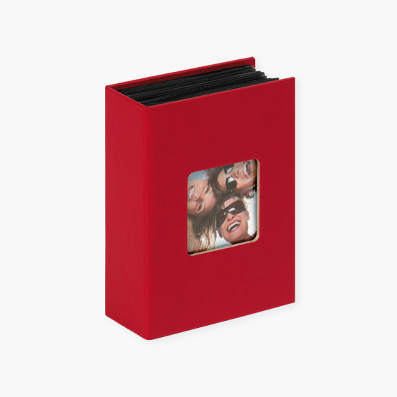 Фотоалбум Walther Fun Red 100 снимки, 10x15 cm