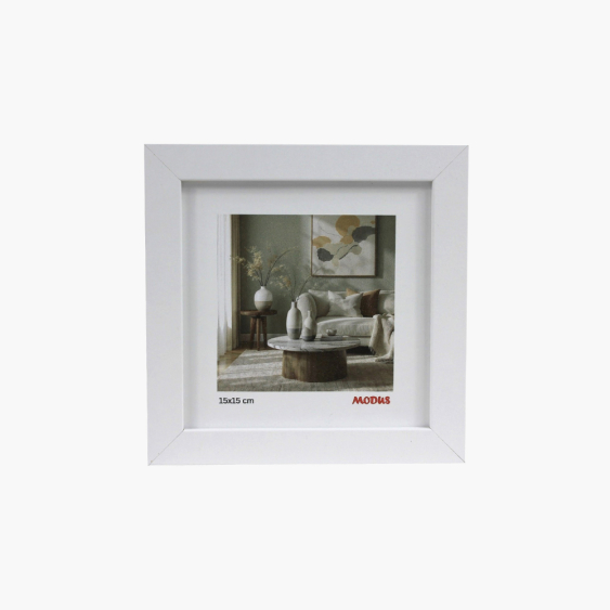 Рамка за снимка квадрат 15x15 бял, 15x15 cm