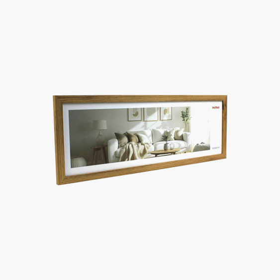 Рамка за снимка панорамна дъбова 20x60, 20x60 cm