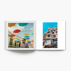 Почивки в Испания Instabook, мини фотоалбум, 15x15 cm