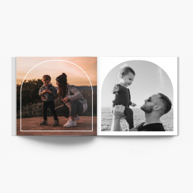Обобщение на годината Instabook, мини фотоалбум, 15x15 cm