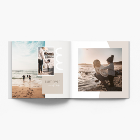 Почивки край морето Instabook, мини фотоалбум, 15x15 cm