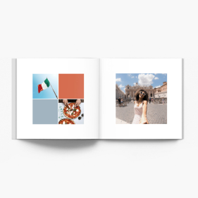 Италианска почивка Instabook, мини фотоалбум, 15x15 cm