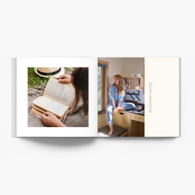 Пътуване през уикенда Instabook, мини фотоалбум, 15x15 cm