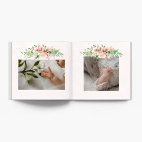 Колекция от розови цветя - instabook Instabook, мини фотоалбум, 15x15 cm