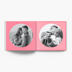 Колекция „Обичам те, череши, много“ - instabook Instabook, мини фотоалбум, 15x15 cm