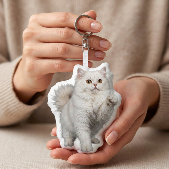 Плюшен ключодържател Твоята форма, 10 cm